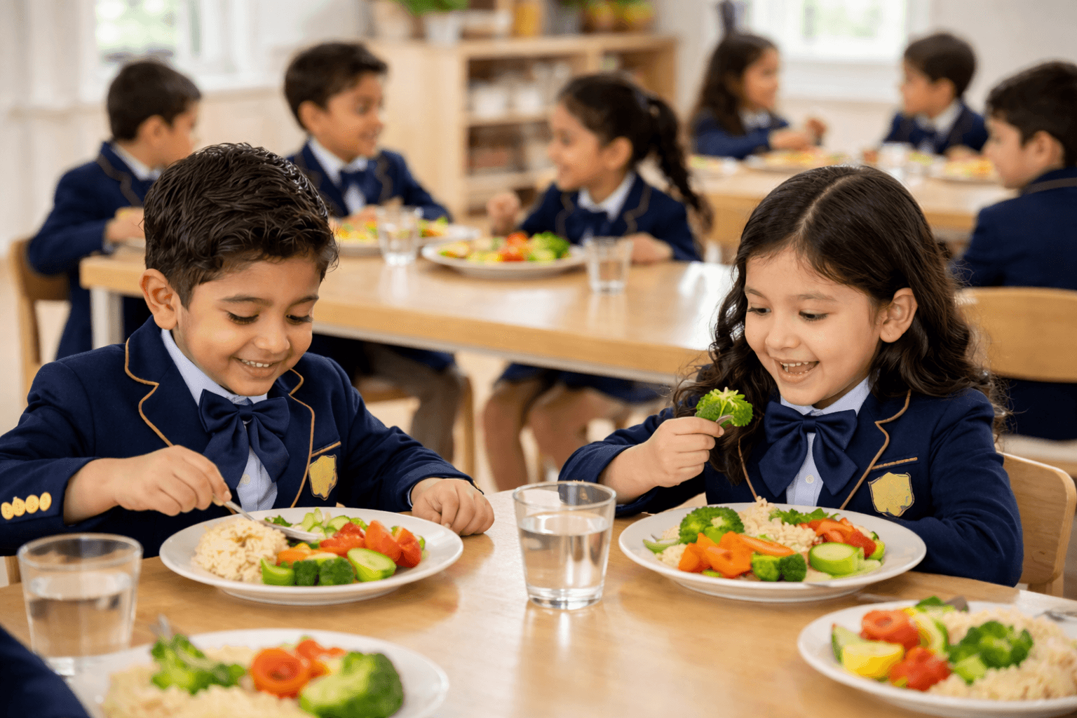 Nutritious Meals – 3 Times Daily